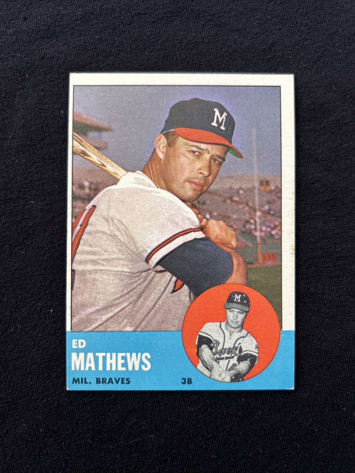 1963 Topps - Eddie Mathews #275 1963 Topps - Eddie Mathews #275