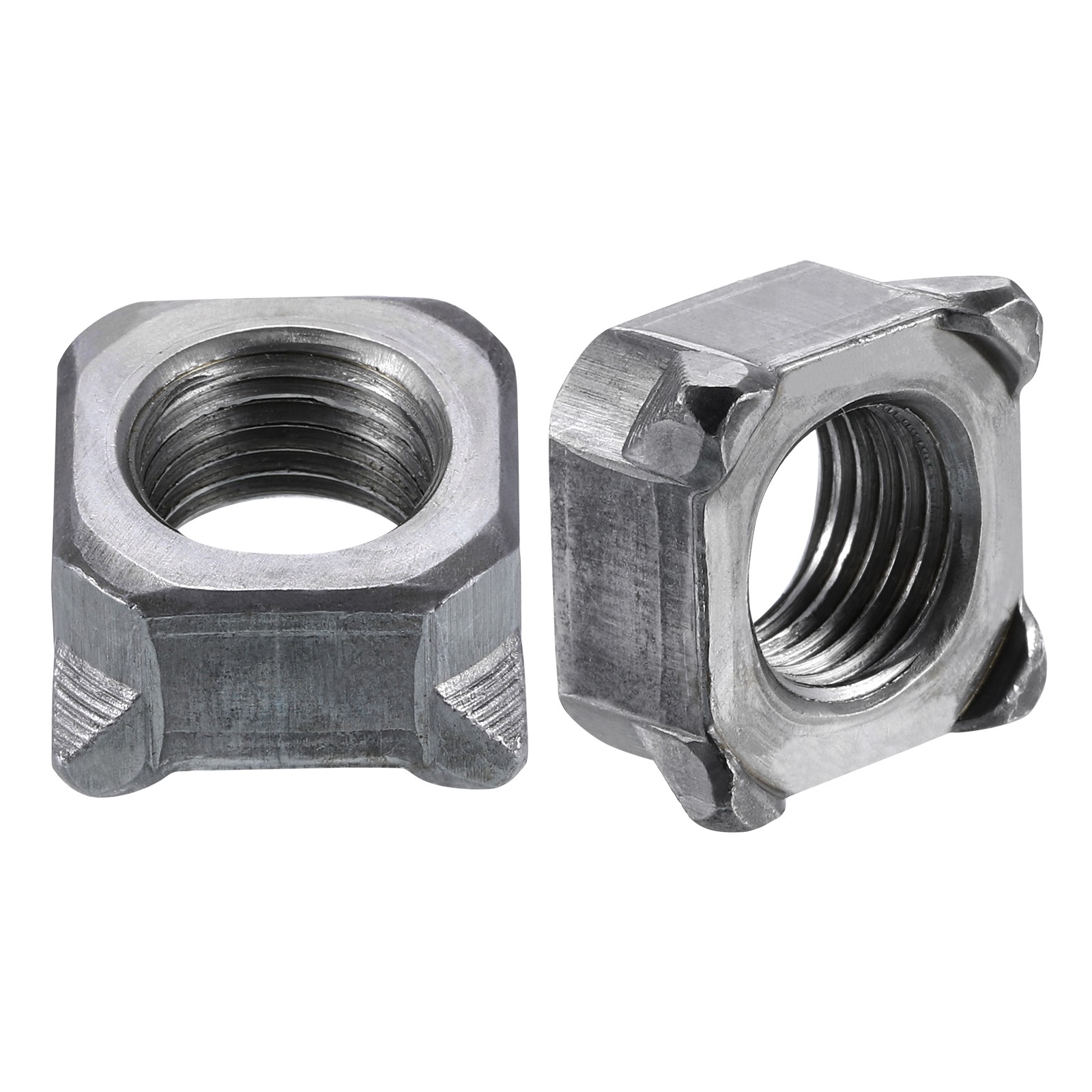 10Pcs Weld Nuts M14-1.5 Square UNC Carbon Steel Machine Screw Gray 10Pcs Weld Nuts M14-1.5 Square UNC Carbon Steel Machine Screw Gray