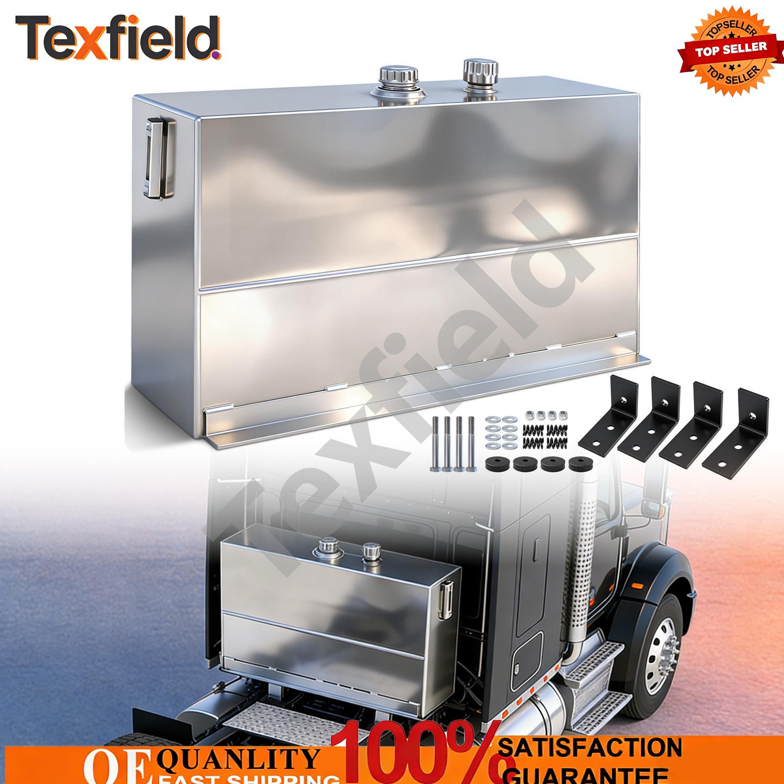 50 Gallon Upright Aluminum Hydraulic Reservoir Tank For Dump Truck Trailer 50 Gallon Upright Aluminum Hydraulic Reservoir Tank For Dump Truck Trailer