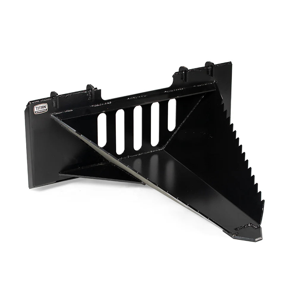 Titan Attachments Economy Series Stump Bucket Attachment, Universal SSQA
