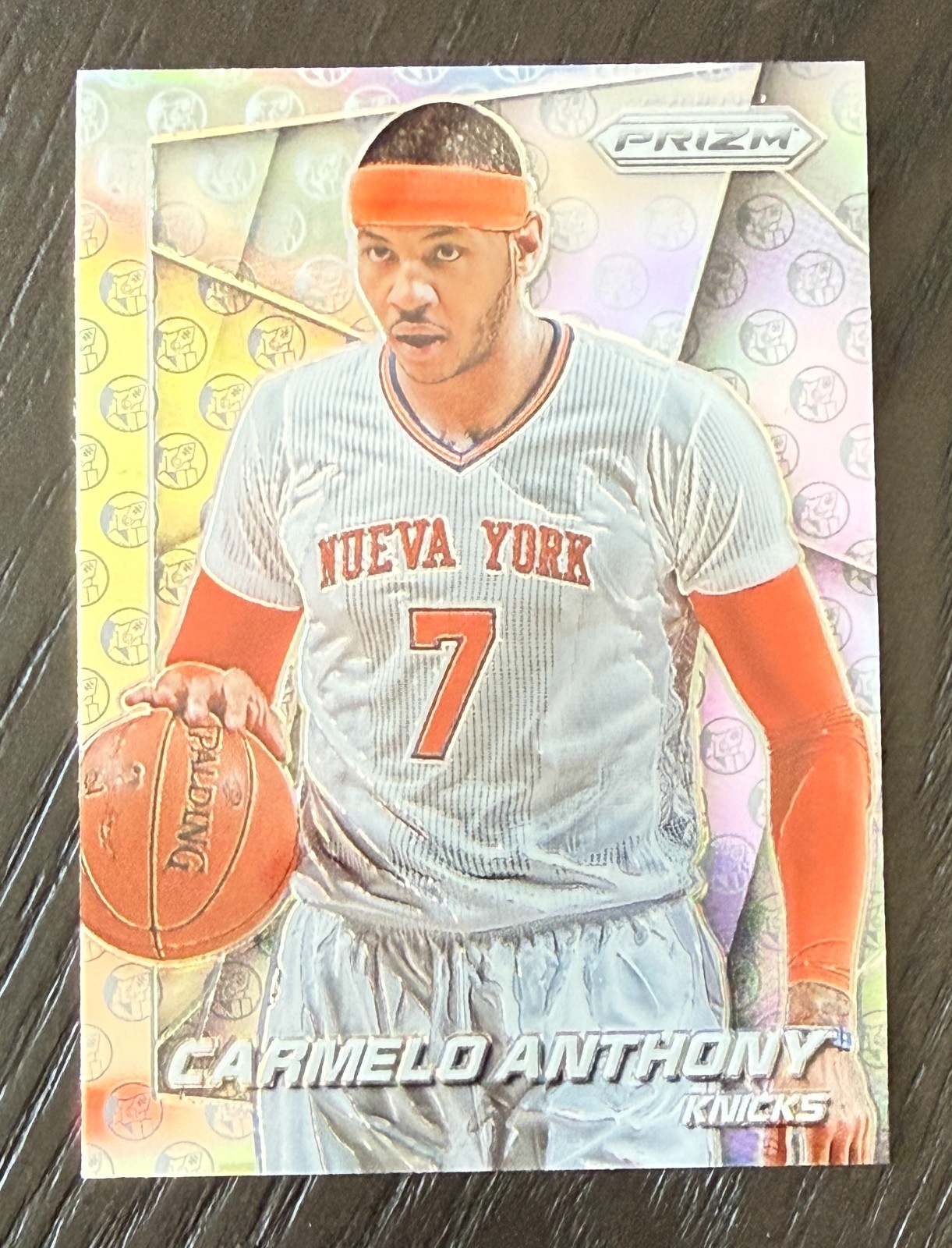 Carmelo Anthony 2014 Panini Prizm SP Photo Variation #7 Knicks