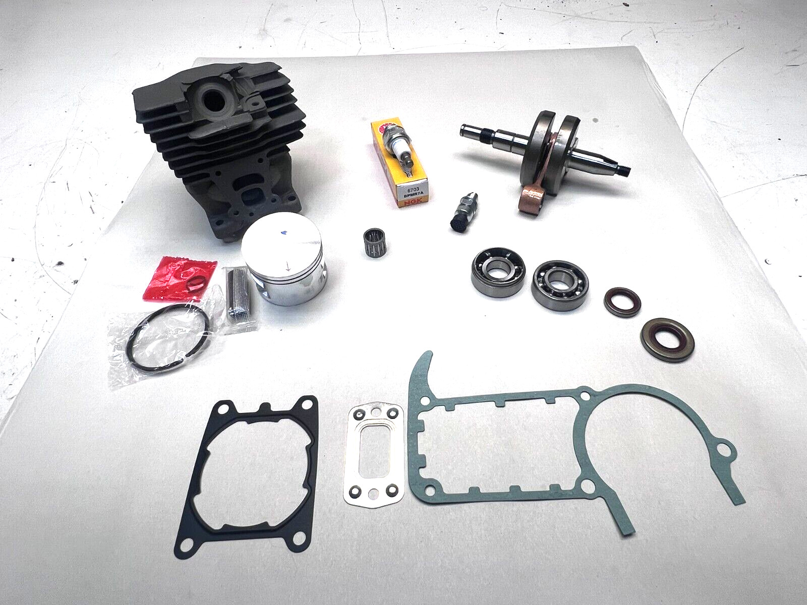 New Complete Engine Rebuild Kit for Stihl MS362 Cylinder Piston Crankshaft Seals