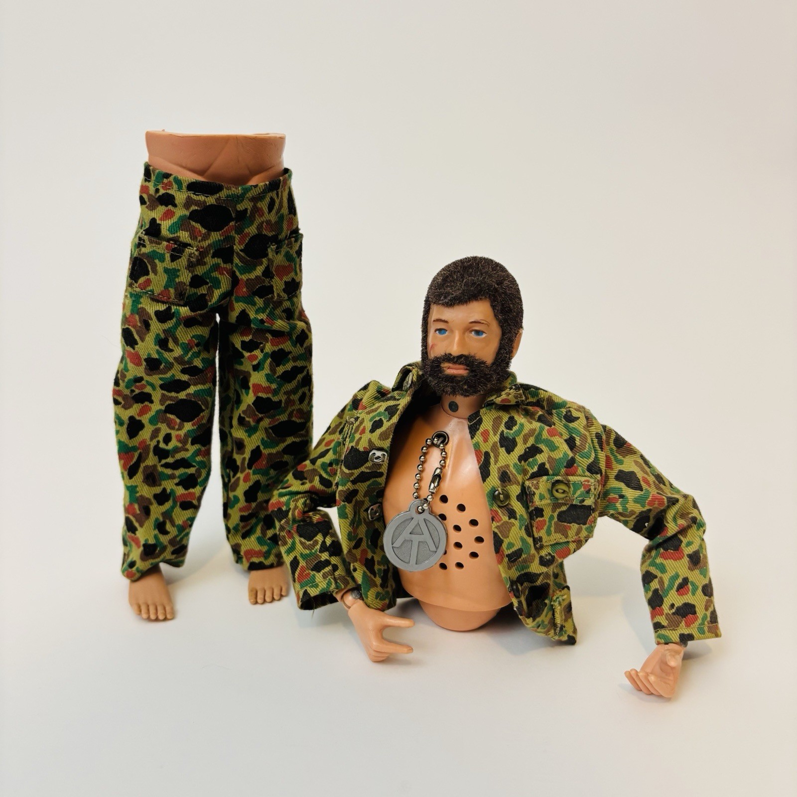 Vintage Hasbro 1964 GI Joe Adventure Team Talking Commander For Parts Or Repair