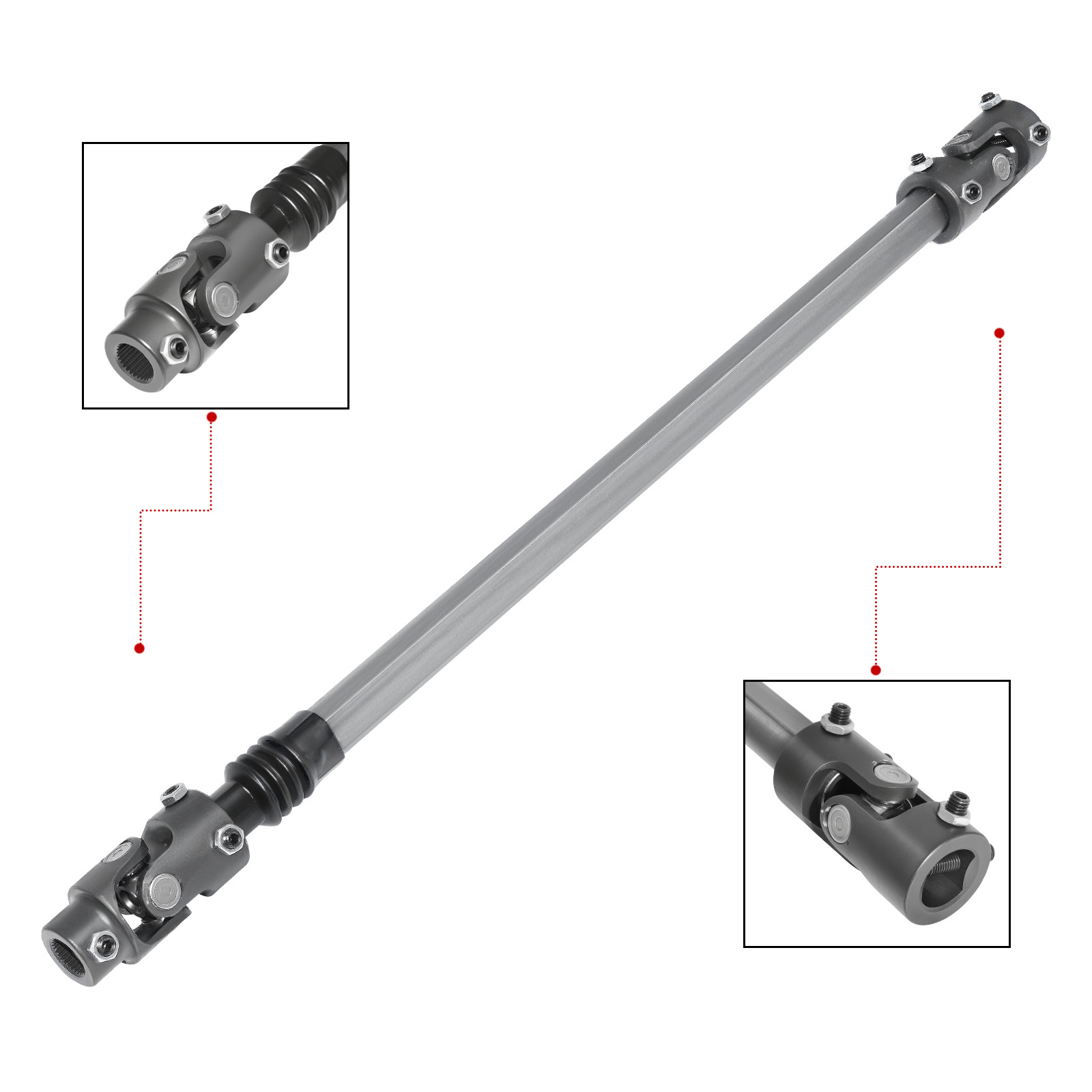 000980 Telescopic Steering Shaft For 1980-1991 F-100 F-150 F-250 F-350 Truck