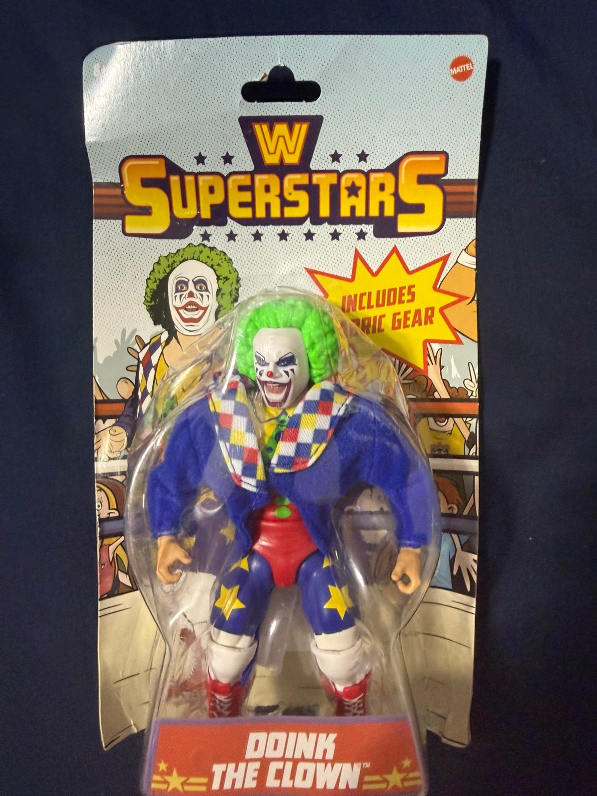 WWE Superstars Series 8 Doink the Clown Action Figure Wrestling Mattel Open WWE Superstars Series 8 Doink the Clown Action Figure Wrestling Mattel Open