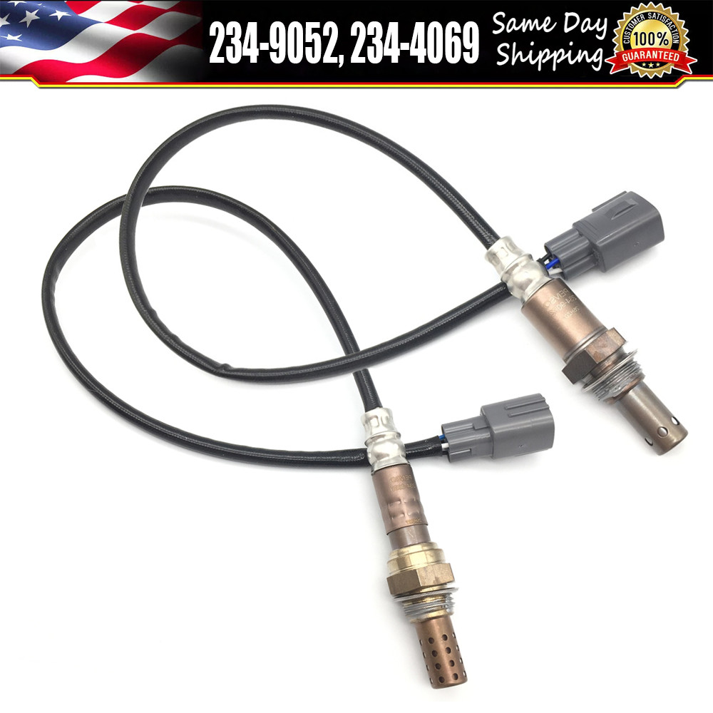 NEW 2 Upstream+Downstream Oxygen O2 Sensors For Toyota Yaris 1.5L 2007-2012