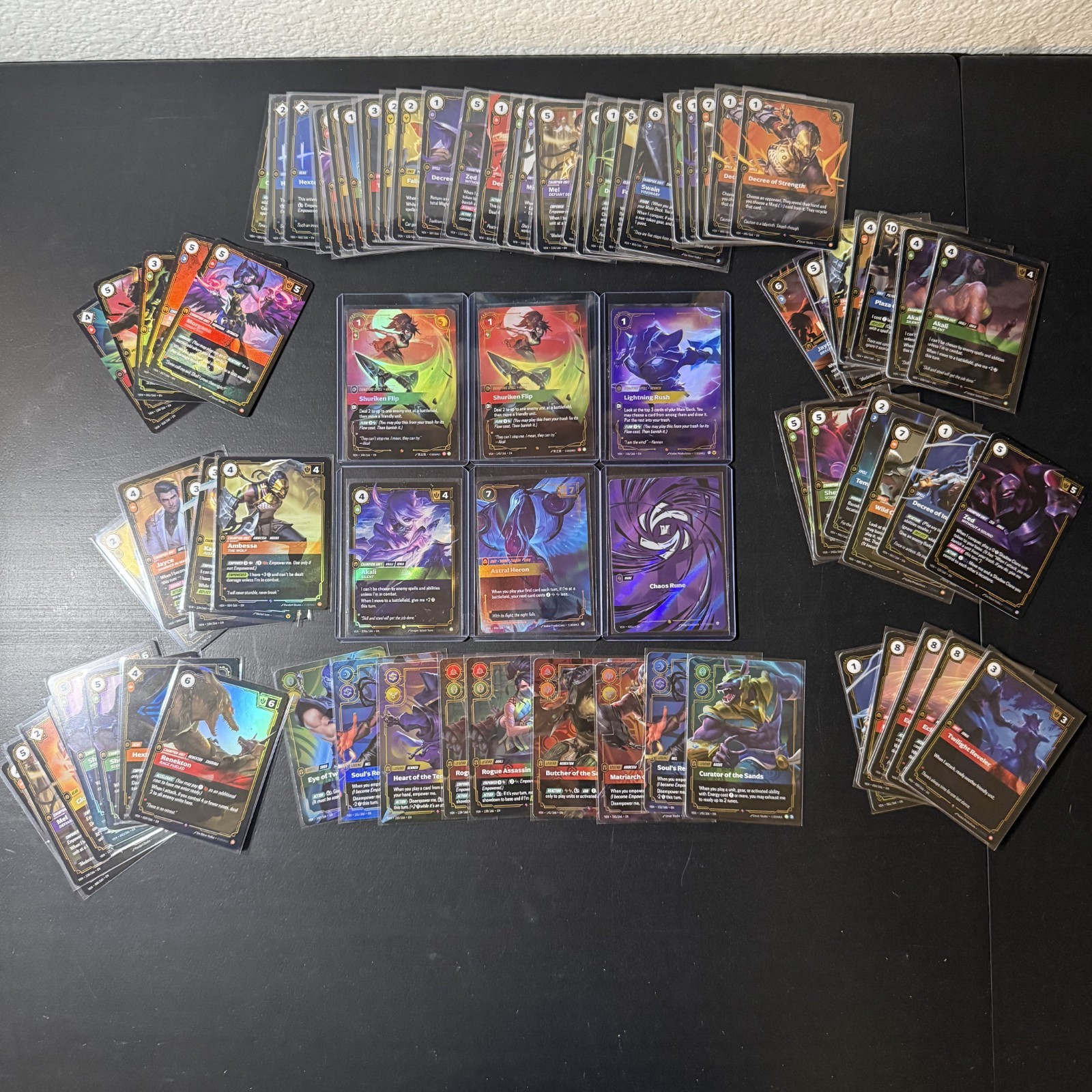 Riftbound TCG: Massive Vendetta Set Card Lot – Astral Heron, Alt Arts & Playable