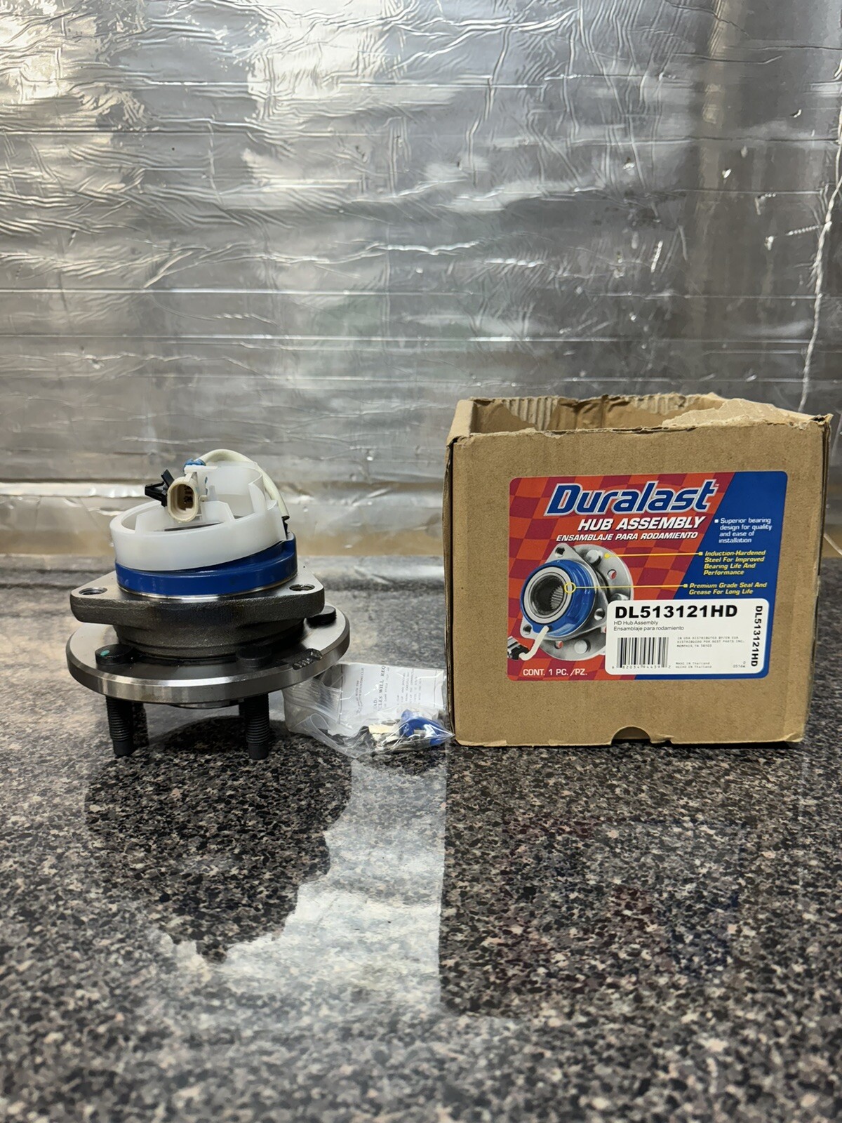 Duralast Wheel Bearing/Hub Assembly DL513121HD Compatible Pontiac