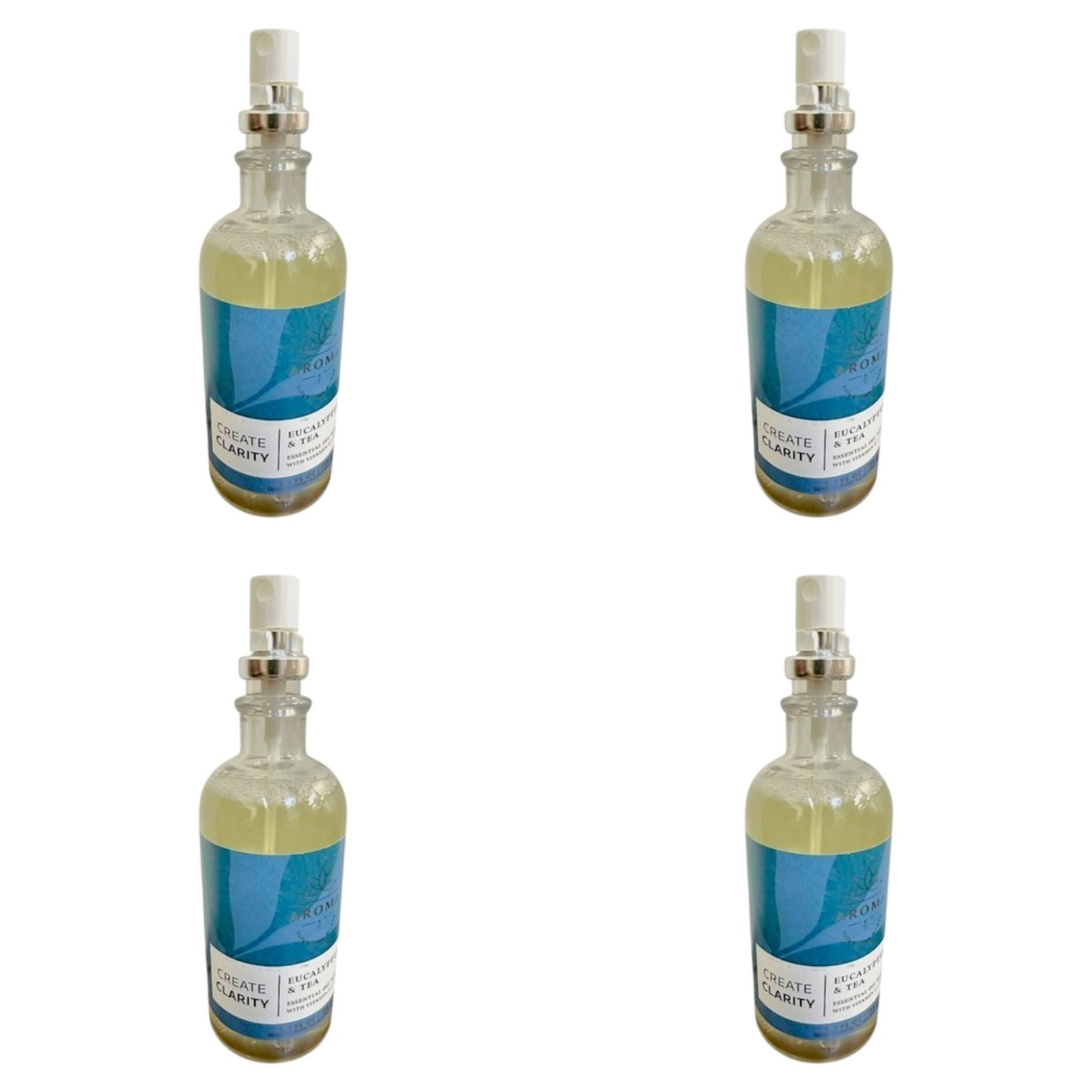 Four 4x (4) Bath and Body Works Create Clarity Tea Essential Oil Mist (5.5 Oz) Four 4x (4) Bath and Body Works Create Clarity Tea Essential Oil Mist (5.5 Oz)