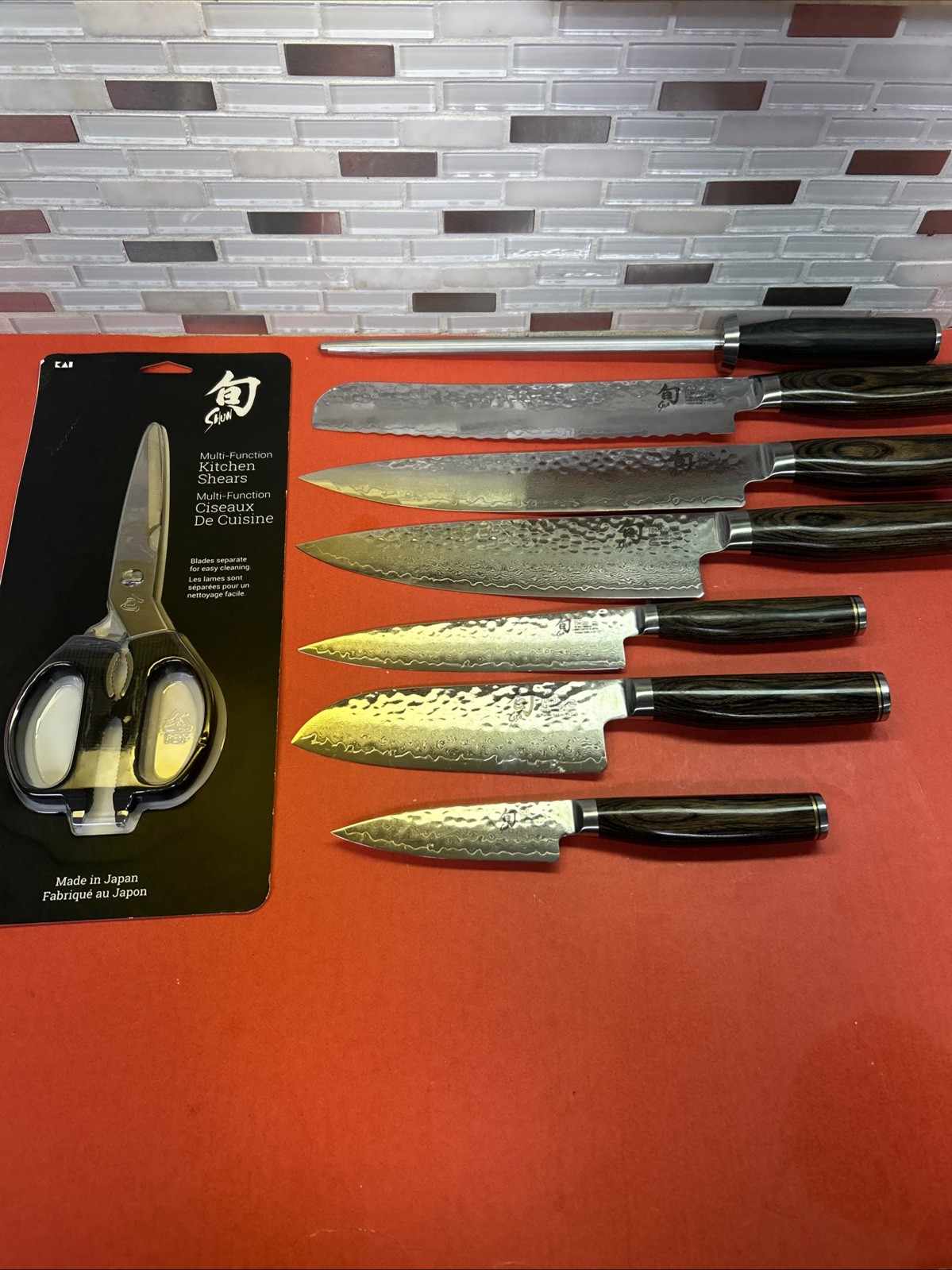 Shun Premier 8 Piece Knife Set