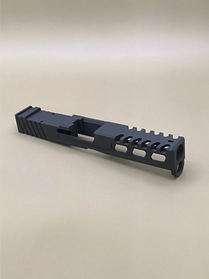 NEW For Glock 17 Gen 5 Black Raptor Cut Stripped Slide RMR Cut - SLIDE ONLY