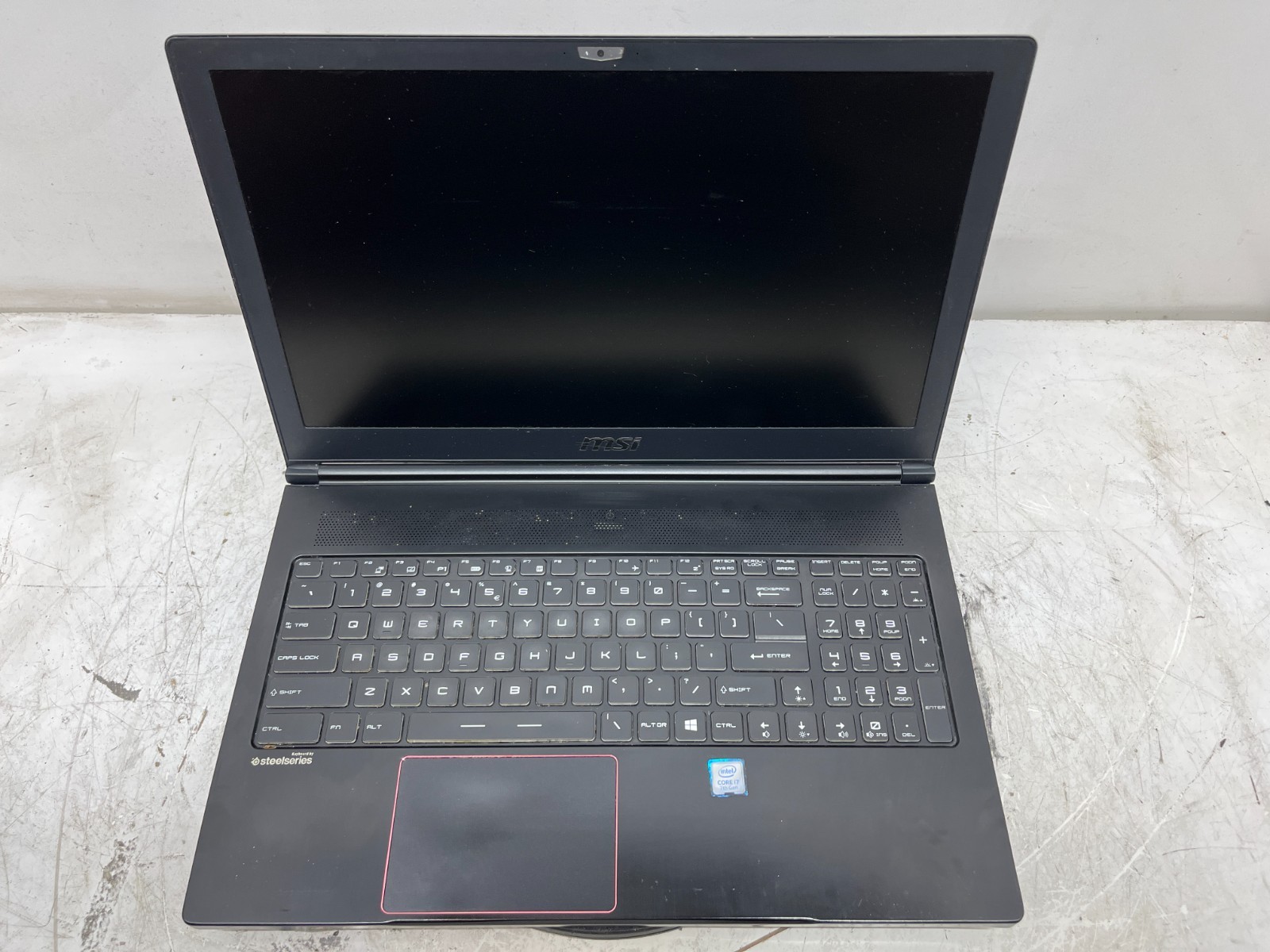 MSI MS-16K2 GS63VR 7RF Intel i7-7700HQ 16 GB 1TB HDD 256GB SSD Win 11 GTX 1060