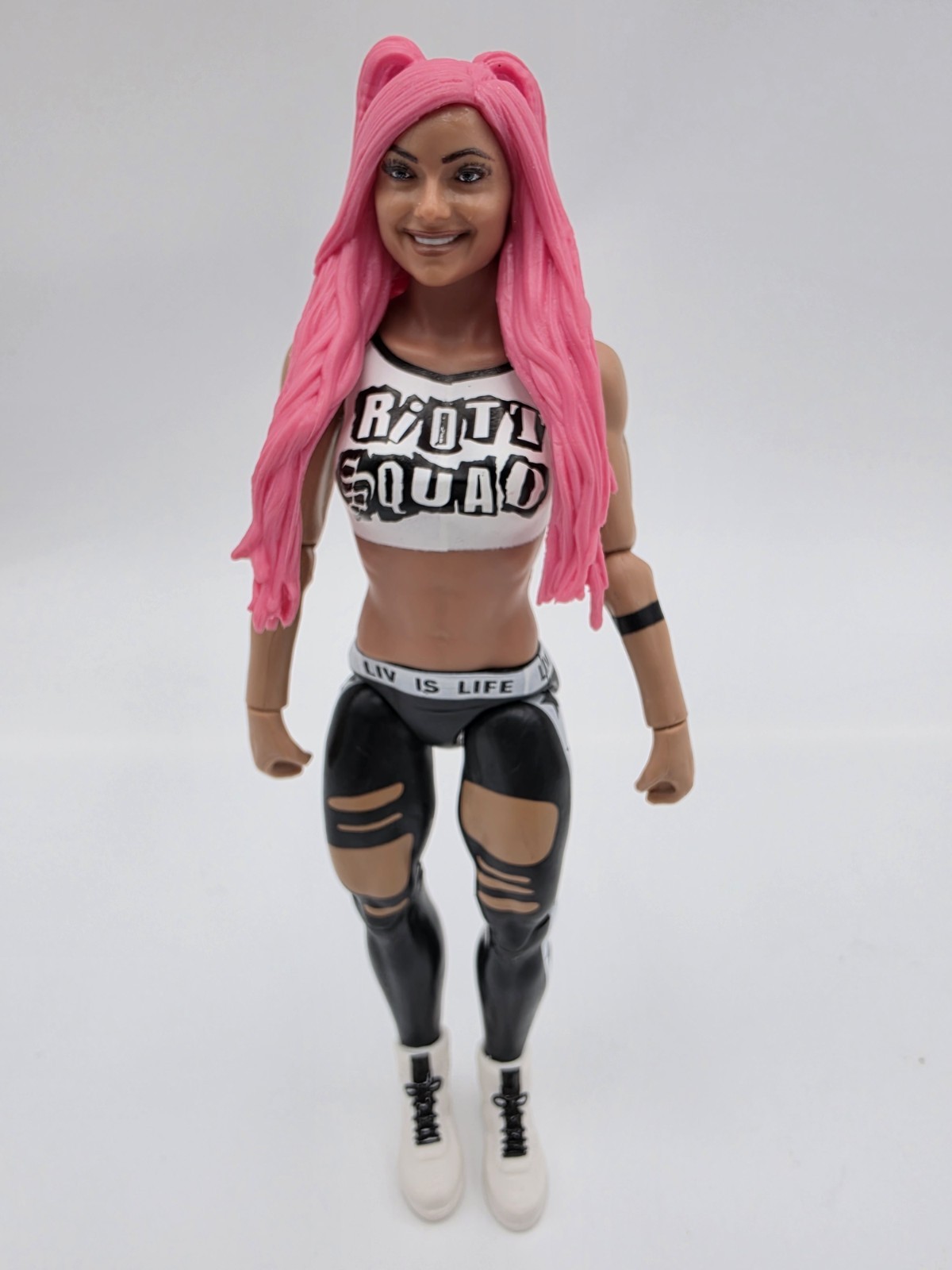 WWE Mattel Liv Morgan Riot Squad Wrestling Action Figure 2017