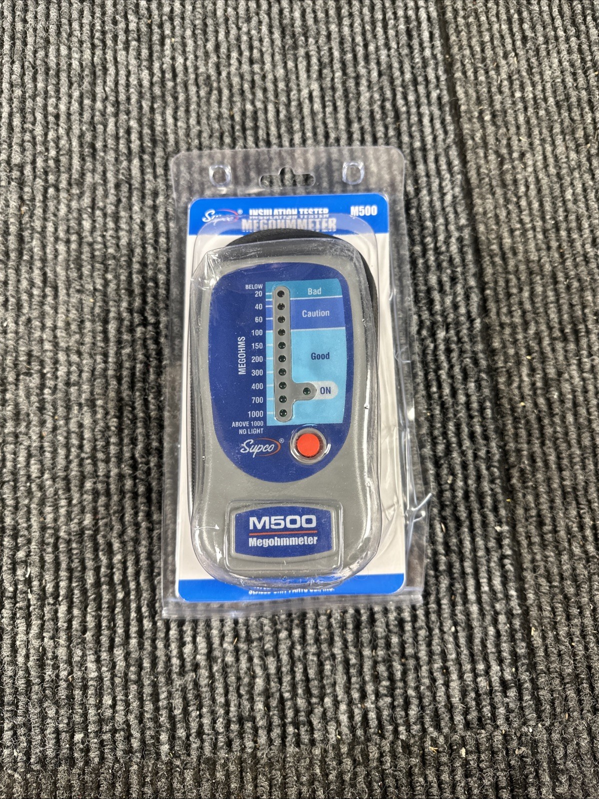 M500 Megohmmeter, Insulation Compatible with Supco M500 Megohmmeter w/ Case New