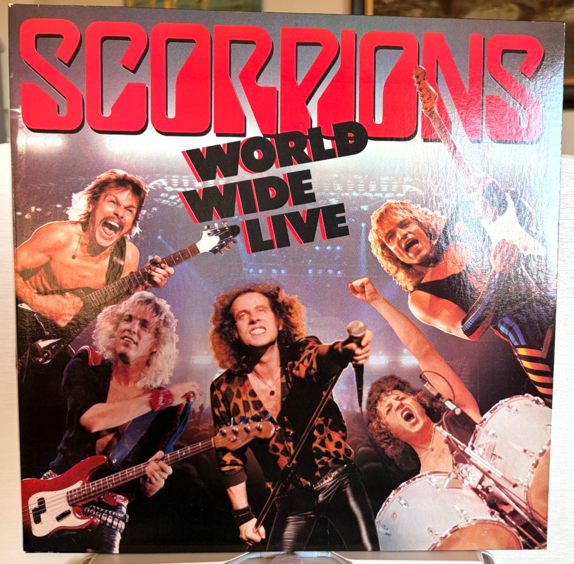 Tested & Cleaned - Scorpions - World Wide Live - 1985 Live Hard Rock 2xLP