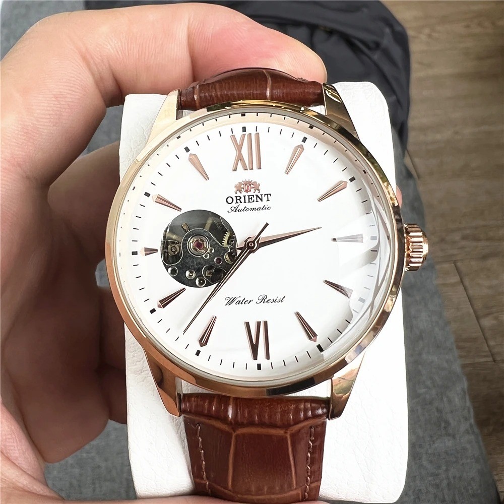 Orient Watch Bambino Classic Men Luxury Gift Automatic Mechanical Leather Strap Orient Watch Bambino Classic Men Luxury Gift Automatic Mechanical Leather Strap