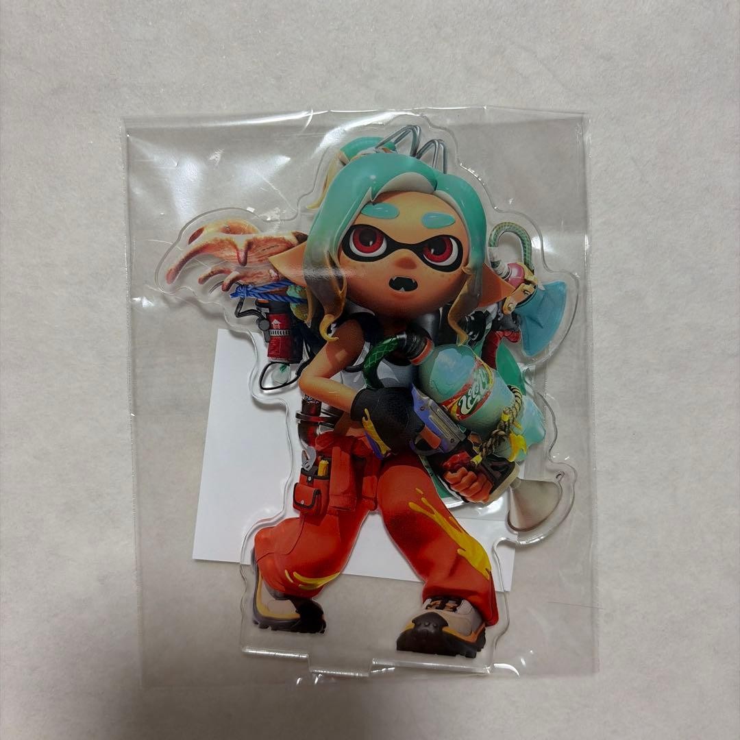 Splatoon Raiders WonderGOO Original Bonus Acrylic Stand
