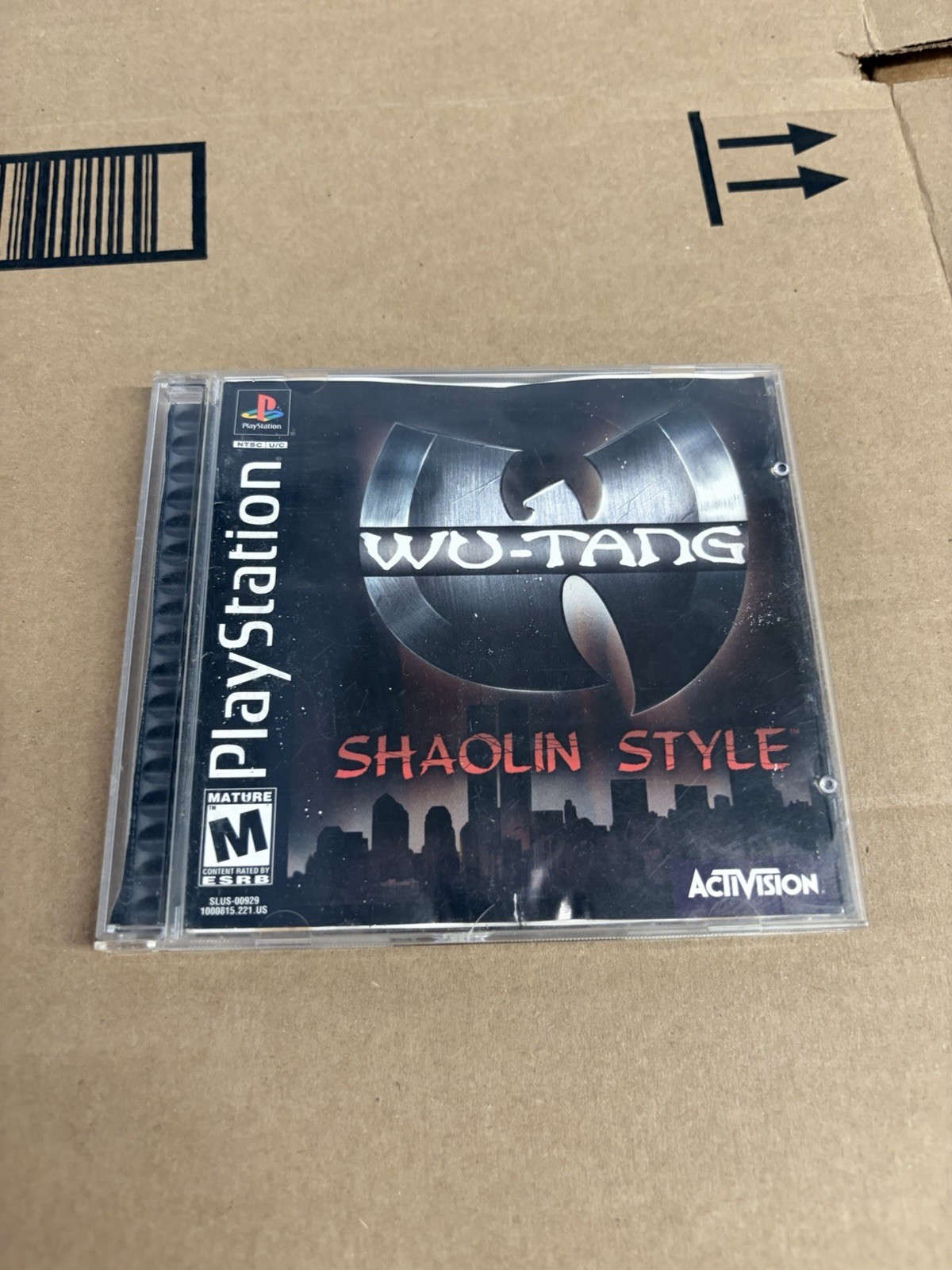 Wu Tang Shaolin Style Playstation 1 RARE game Wu Tang Shaolin Style Playstation 1 RARE game