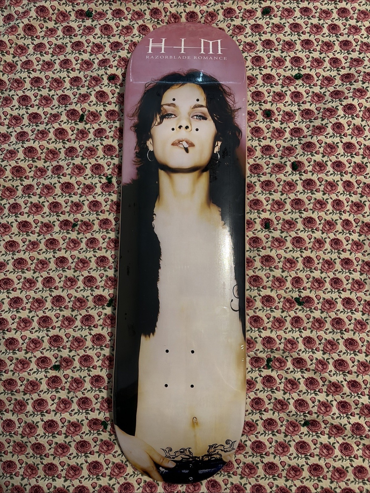 HIM Razor Blade Romance Skateboard Deck 8.5