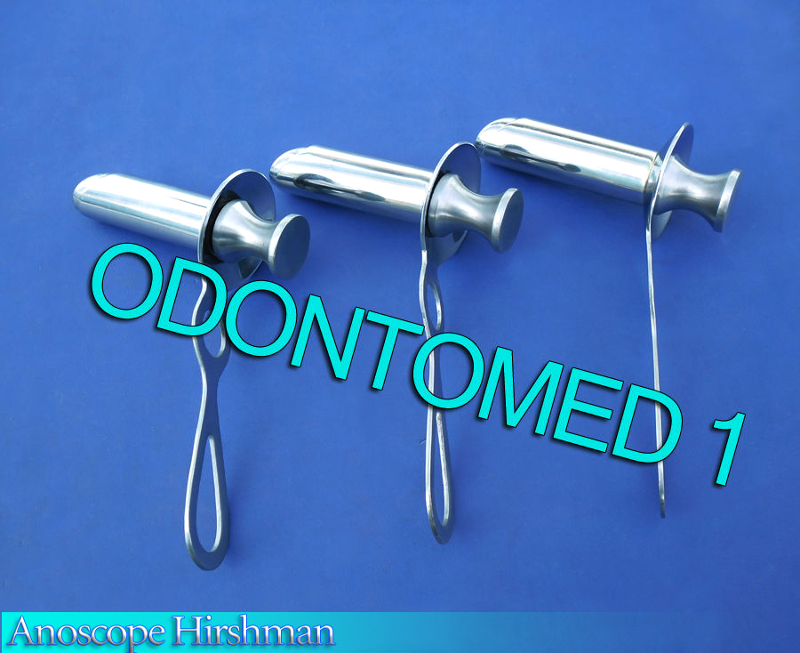6 Anoscope Hirshman Large Surgical OB/GYNO Instruments 6 Anoscope Hirshman Large Surgical OB/GYNO Instruments