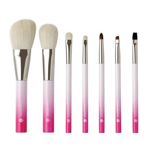 HAKUHODO SAKURA Set Makeup Brush 7-piece Set 22878