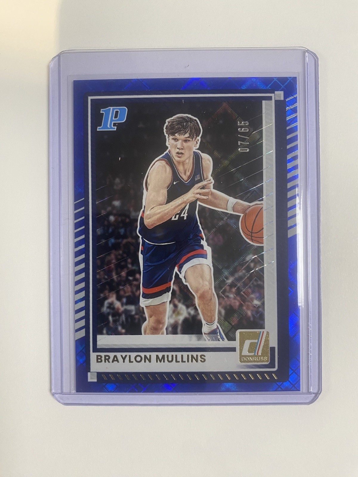 2025-26 Panini Donruss - Braylon Mullins #95 Cosmic /65 (RC)