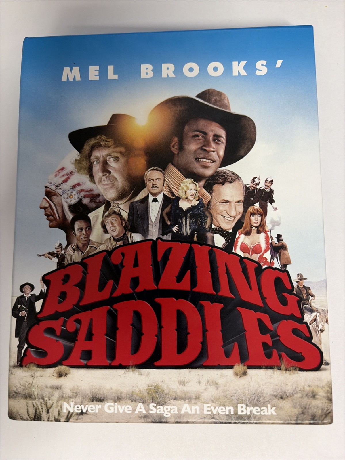 Blazing Saddles 40th Anniversary Blu-ray Edition w/ Box Slipcover & Art Cards
