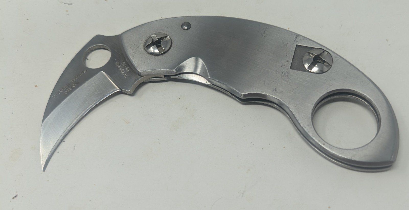 RARE ✨ Spyderco Warren Thomas Karambit ✨ VG-10 