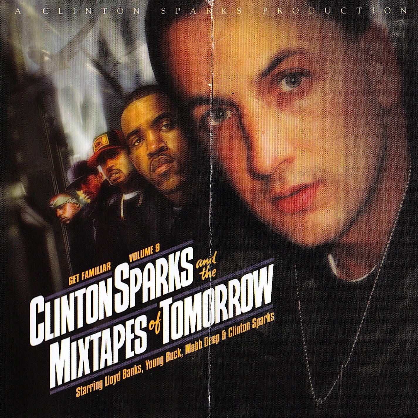 CLINTON SPARKS - GET FAMILIAR VOL. 9 - HIP HOP RAP NYC MIXTAPE MIX CD