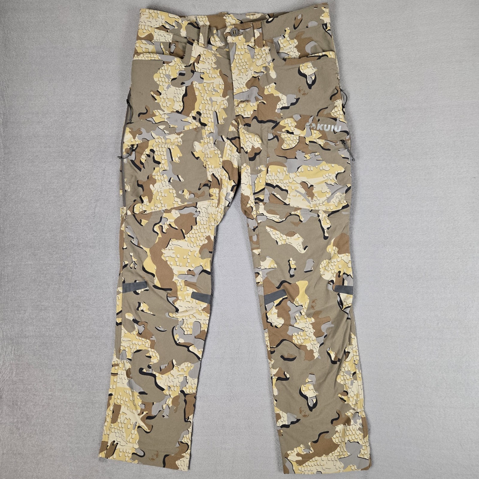 Kuiu Kutana Pants Mens 36x32 Valo Camo Nylon Stretch Woven Hunting Outdoor