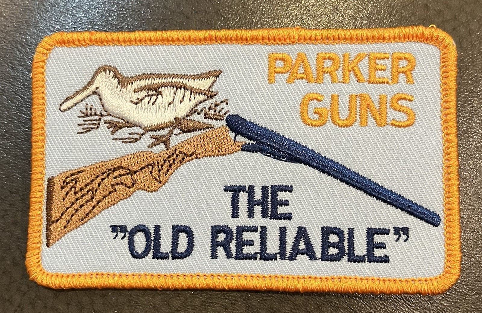 Parker Guns Firearms Vintage Style embroidered patch