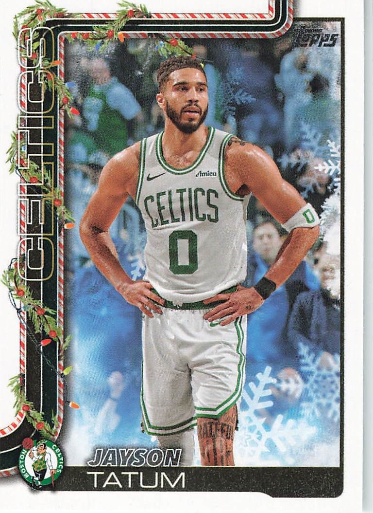 2025-26 Topps Holiday Basketball - Choose your card  2 CARD MINIMUM