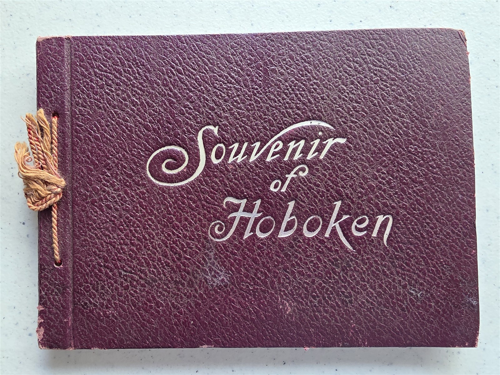 Hoboken New Jersey Antique 1898 Book Portfolio of Photographs, 28 Photogravures
