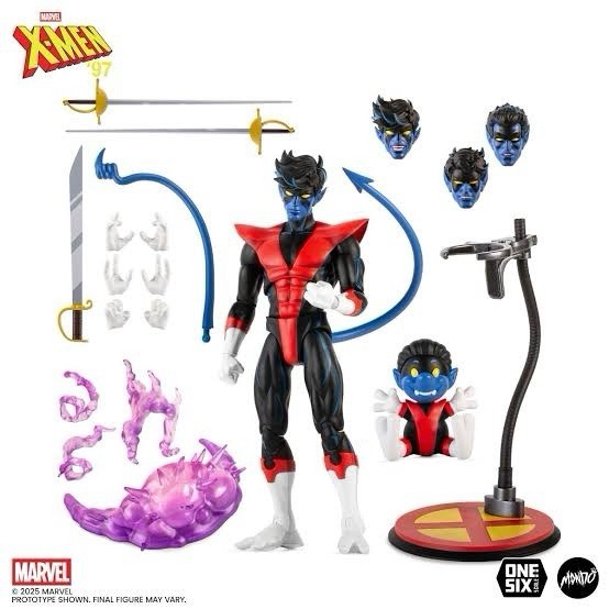 MONDO X-MEN '97 - NIGHTCRAWLER  LIMITED EDITION 1/6 SCALE FIGURE - NEW/SEALED