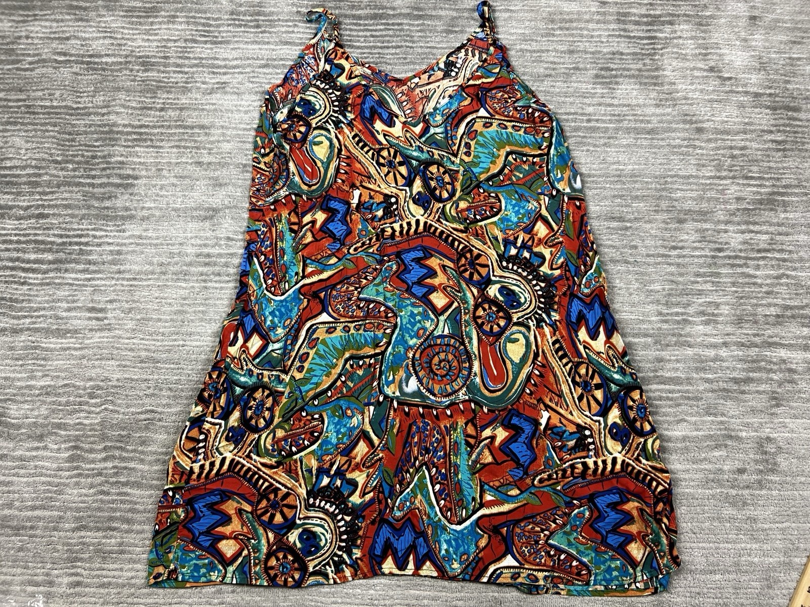 Shein Dress Womens 3XL Multicolor Sleeveless Tank Viscose Shein Dress Womens 3XL Multicolor Sleeveless Tank Viscose