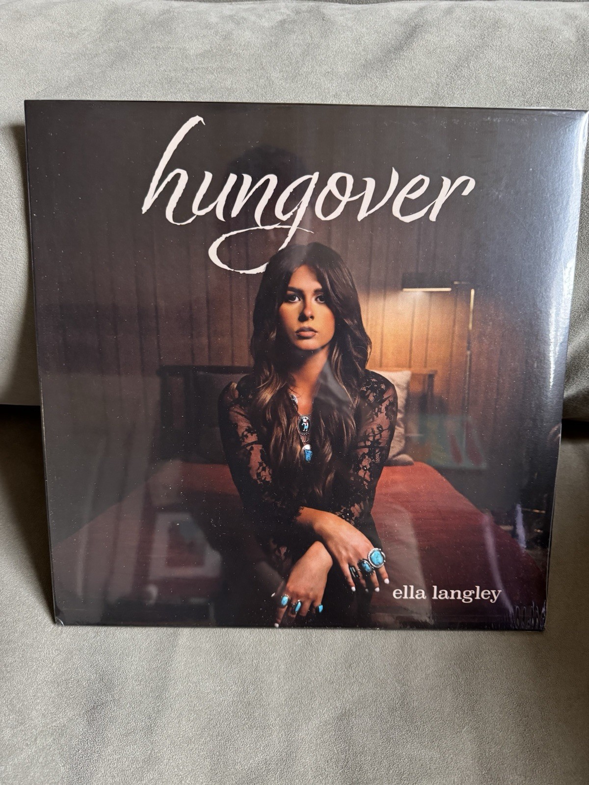 Ella Langley - Hungover Limited Edition Plum Colored Vinyl Record LP IN HAND Ella Langley - Hungover Limited Edition Plum Colored Vinyl Record LP IN HAND