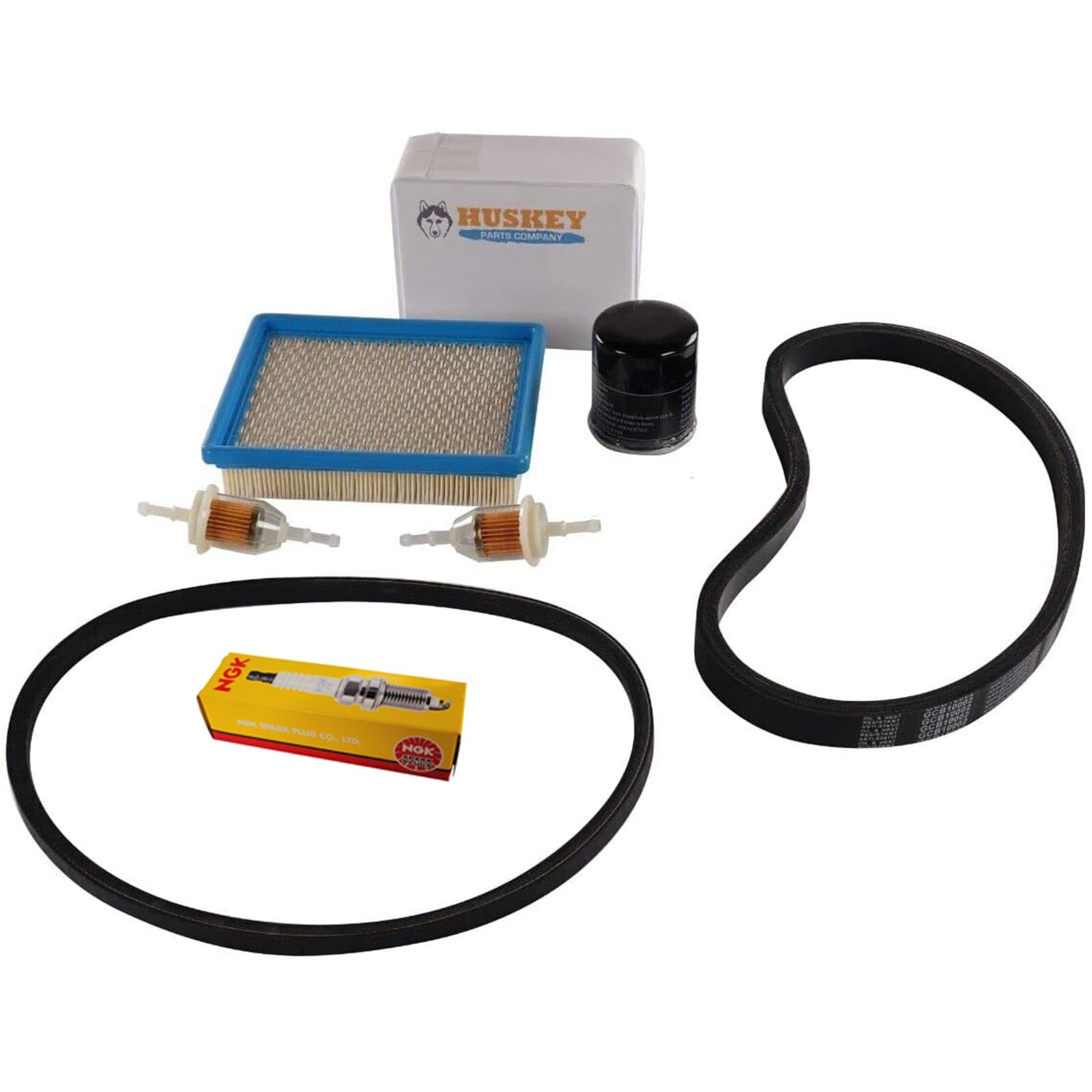 GOLF CART TUNE UP KIT WITH BELTS &NGK SPARK PLUG FOR CLUB CAR DS 1997 -2004