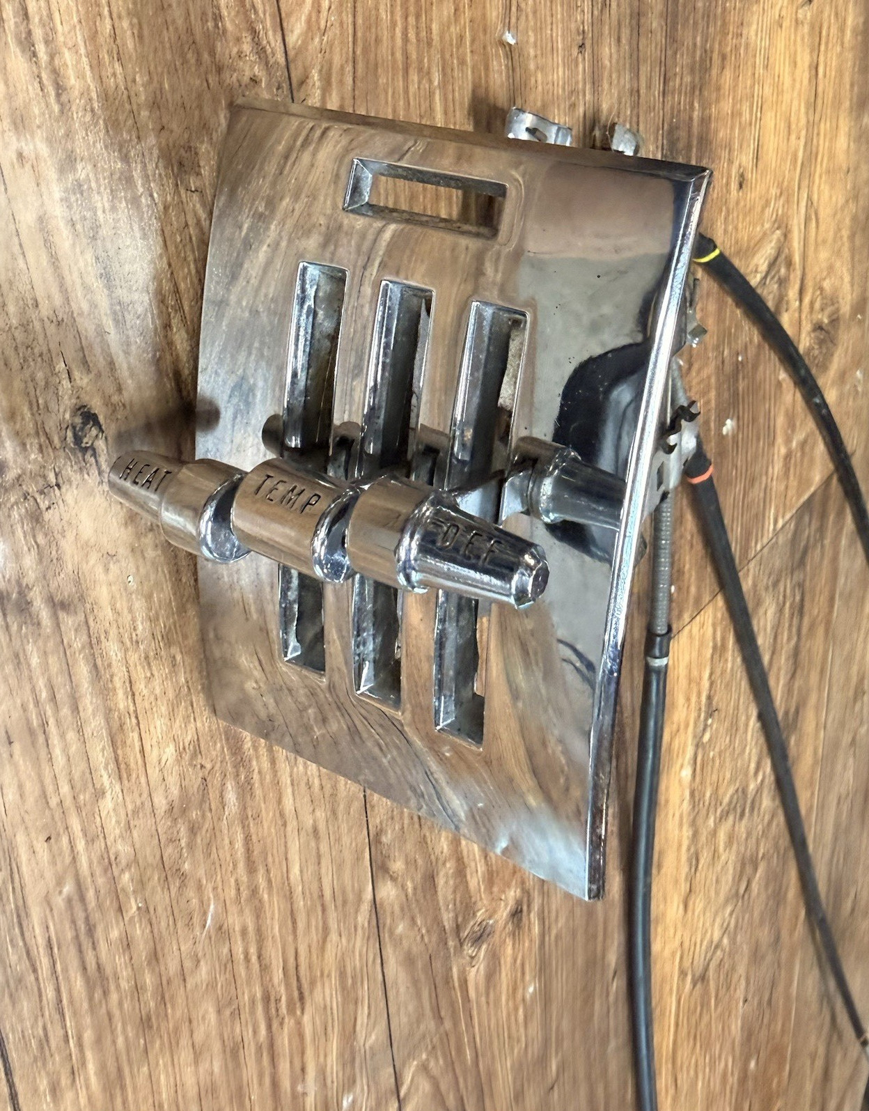Vintage 1964 - 1966 Ford Mustang Heater Control Assembly W/ cables C4ZA-18A668A Vintage 1964 - 1966 Ford Mustang Heater Control Assembly W/ cables C4ZA-18A668A