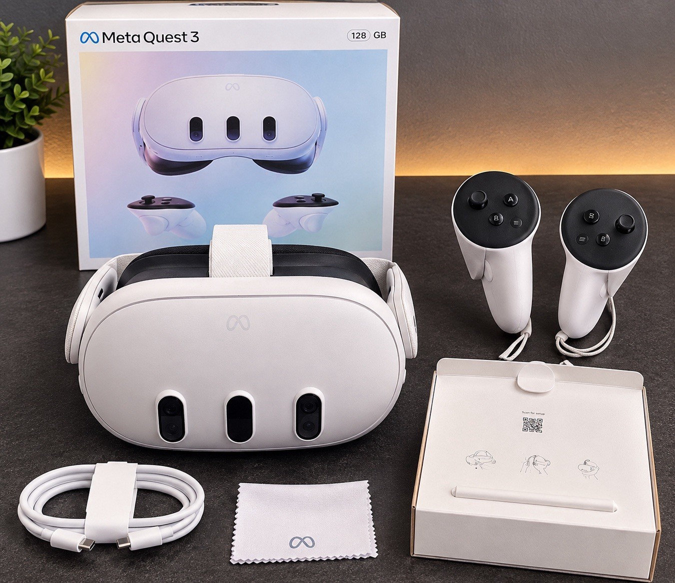 Meta Quest 3 4K Standalone VR Headset White, 512GB