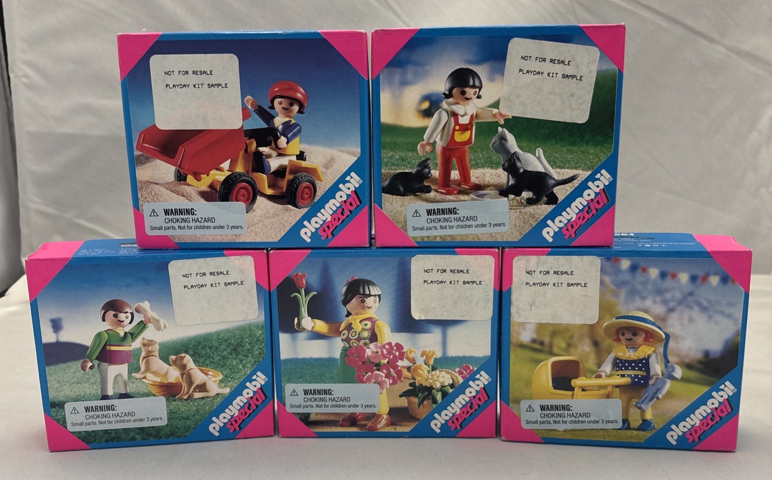 Vintage 2002 Playmobil Special Figure Set Of 5 - NEW - Rare - See Description