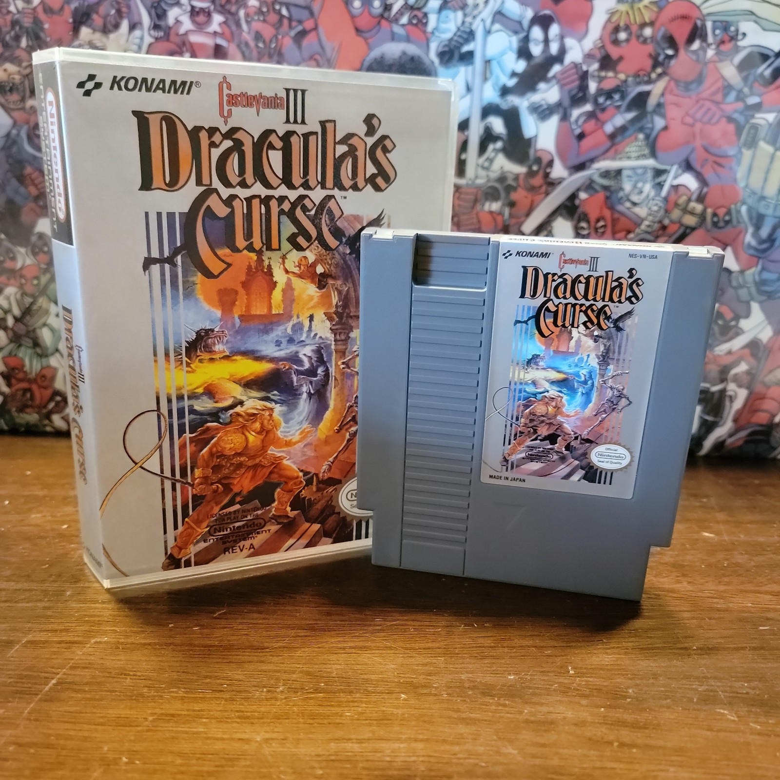 Castlevania III Dracula\'s Curse (Nintendo NES) Tested - Authentic - 