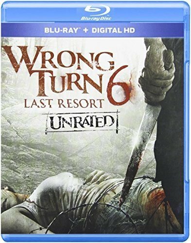 Wrong Turn 6 [Unrated Blu-ray + digital] New, 