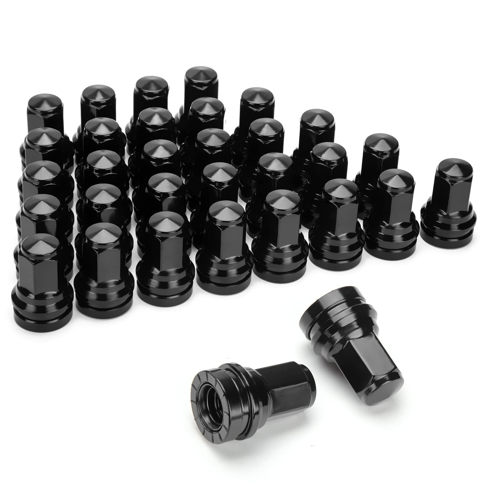 Dynofit M14x1.5 OEM Lug Nuts fit 2017-2026 F250 M14x1.5,1.9\