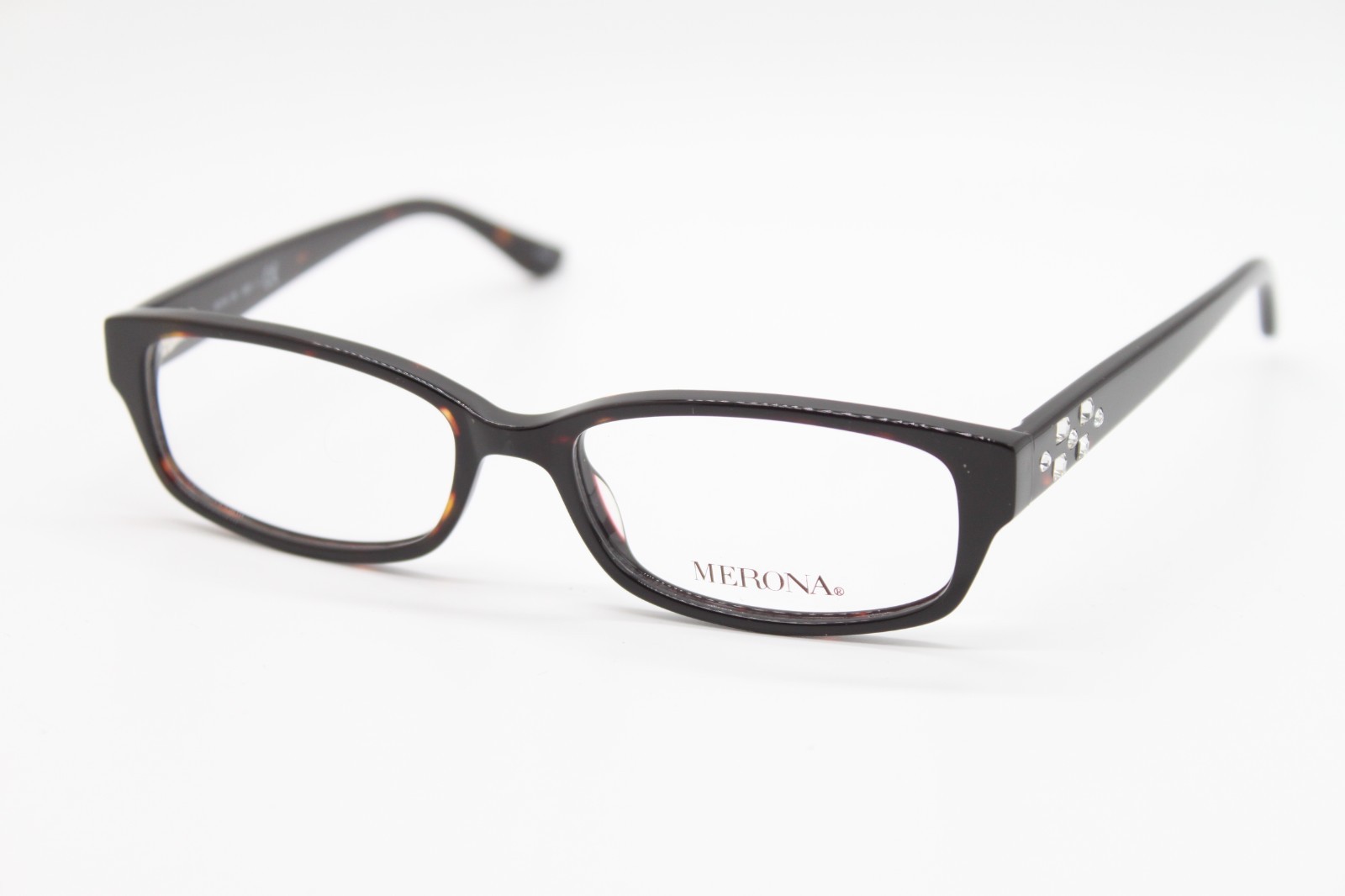 NEW MERONA 4500 2021B DARK TORTOISE AUTHENTIC DESIGNER EYEGLASSES 52-16