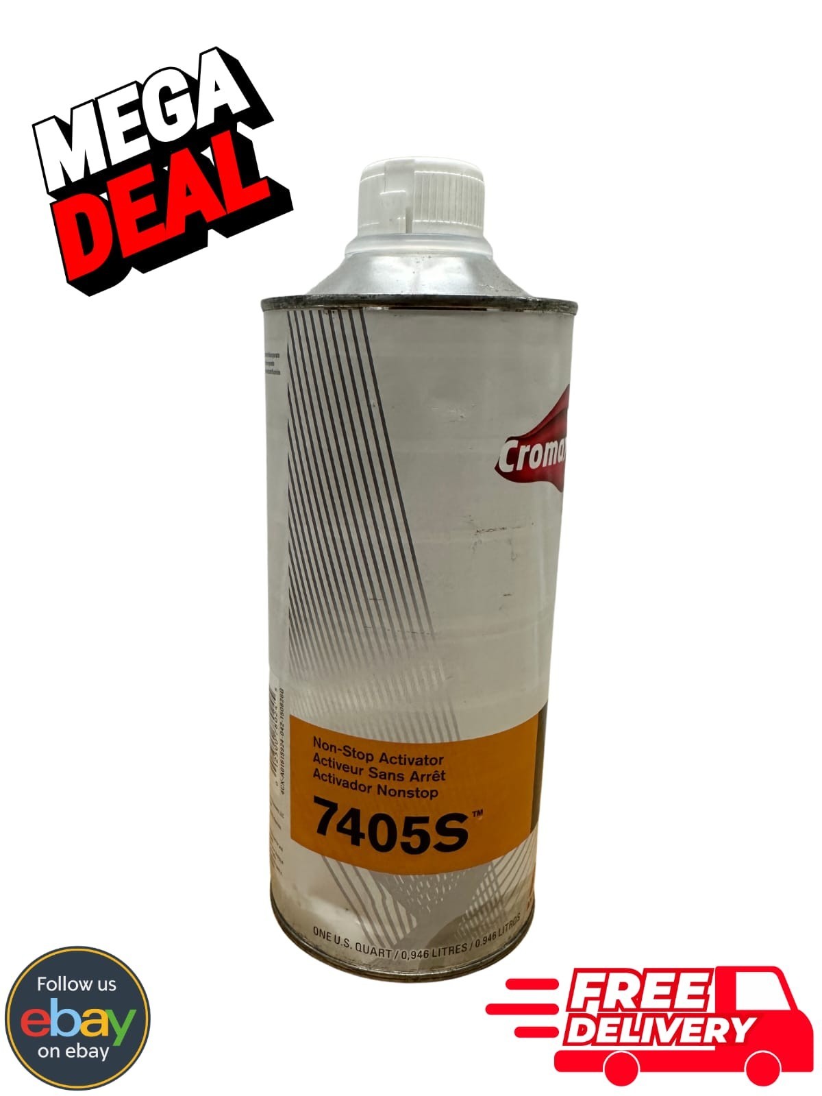 Axalta Cromax 7405S Non-Stop Activator ChromaClear 1 Quart
