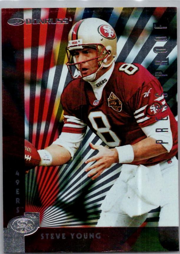1997 Donruss #14 Steve Young Press Proofs Silver