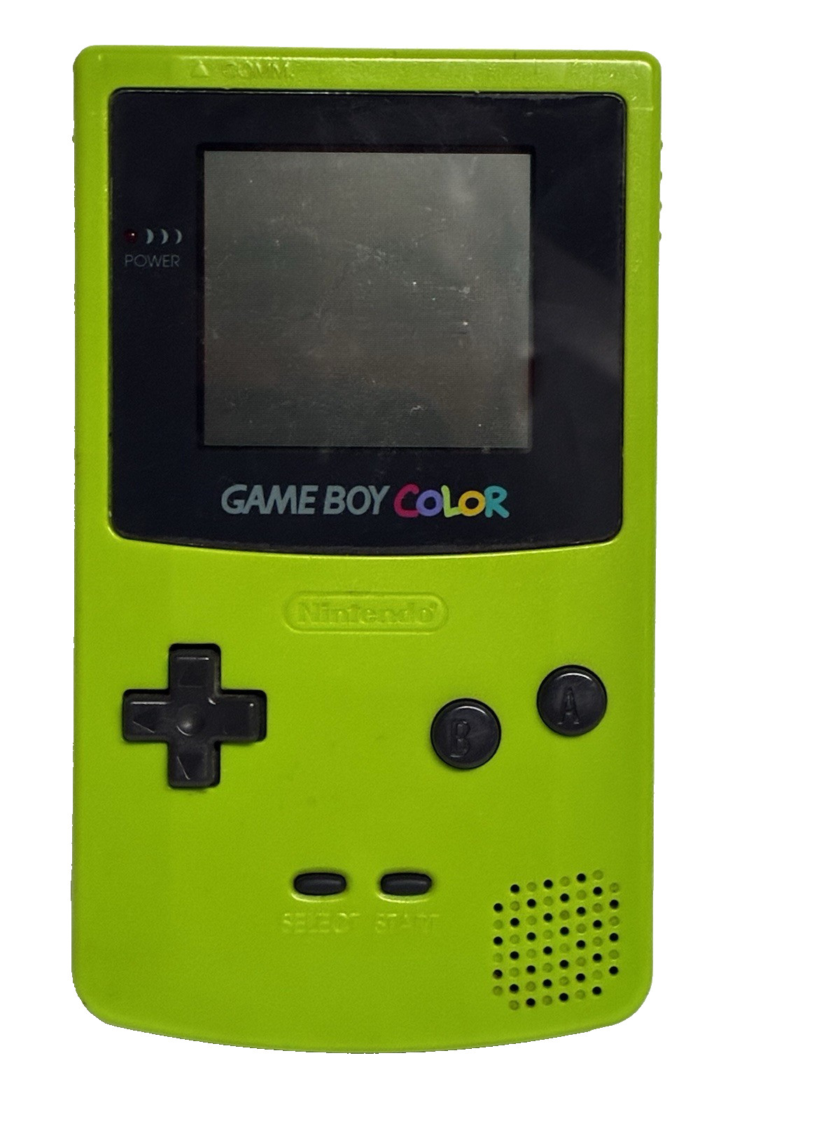 Used green nintendo gameboy color deep cleaned and in amazing condition