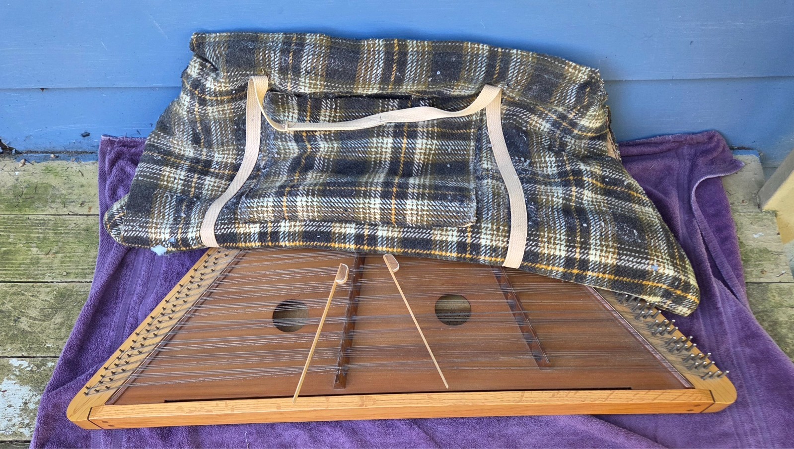 Vintage 1983 Cloud Nine Hammered Dulcimer Michael C Allen No 181 w Hammers Case Vintage 1983 Cloud Nine Hammered Dulcimer Michael C Allen No 181 w Hammers Case
