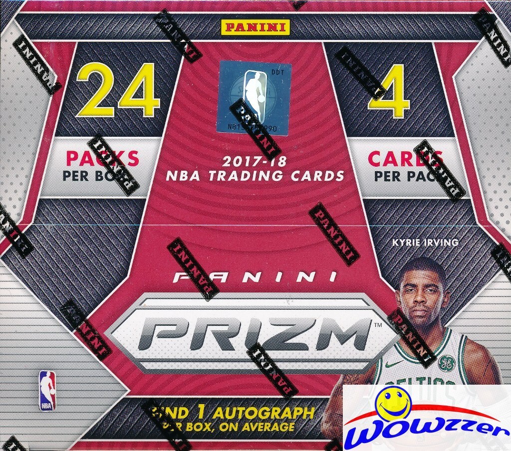 2017/18 Panini PRIZM Basketball 24ct Retail Box-AUTO+12 PRIZM-Jayson Tatum RC YR