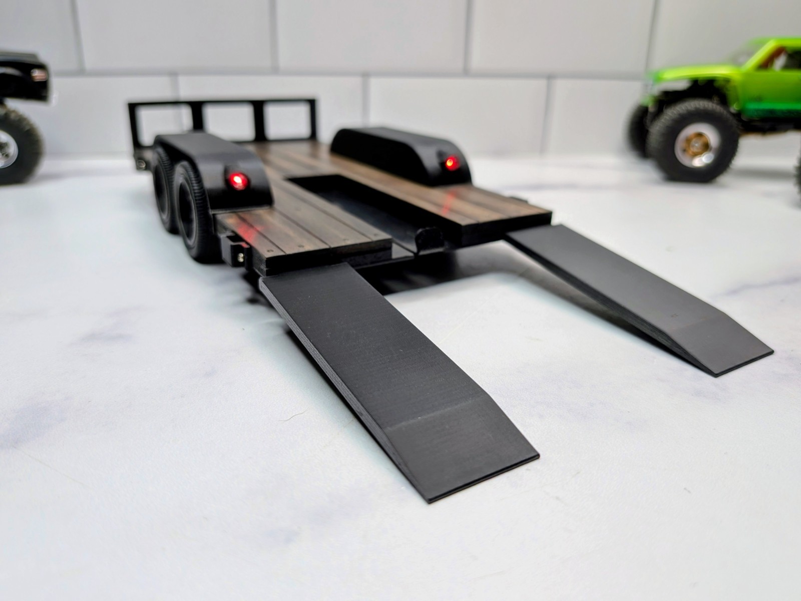 SCX30 Trailer Car Hauler Tandem Independent Suspension Tail Lights...